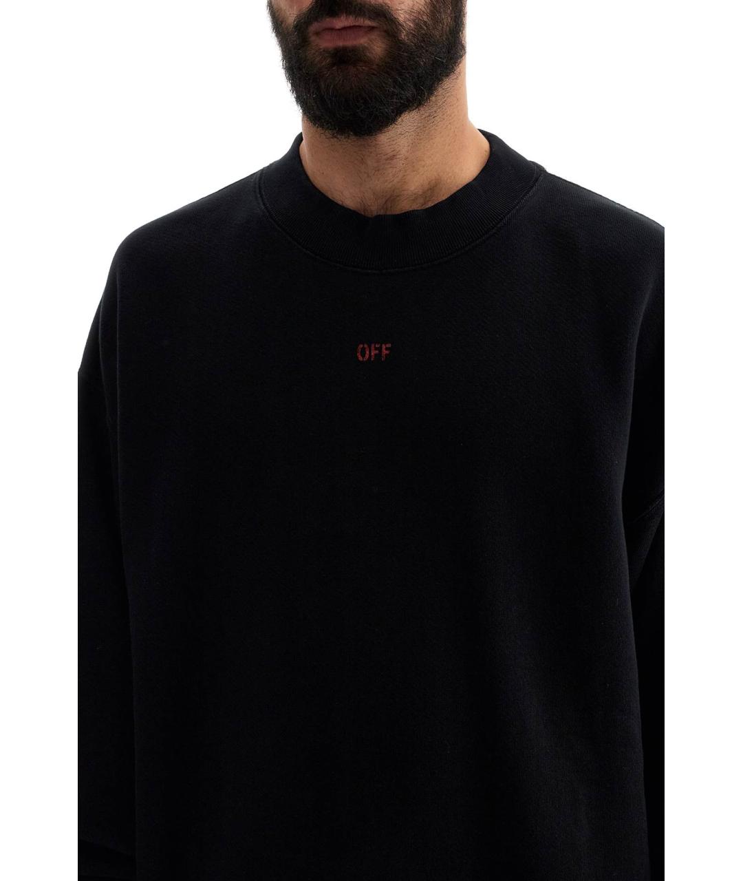 OFF-WHITE Черный джемпер / свитер, фото 4