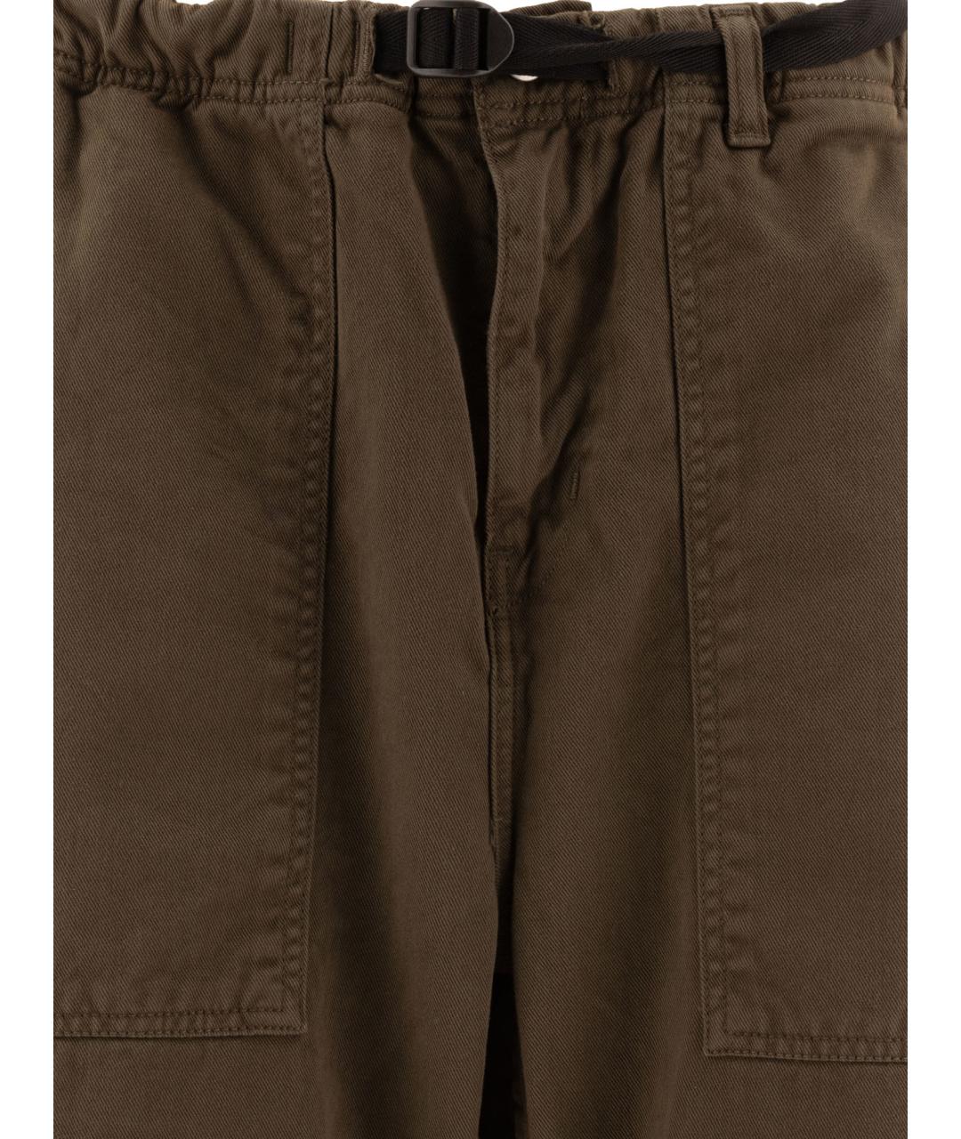 CARHARTT WIP Хаки хлопковые повседневные брюки, фото 3