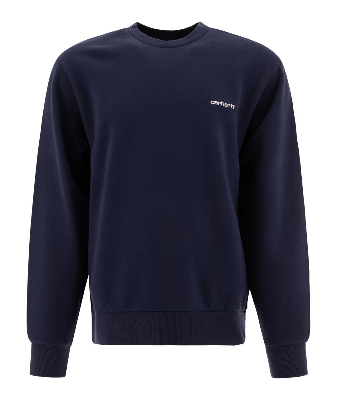 CARHARTT WIP Синий хлопковый джемпер / свитер, фото 1