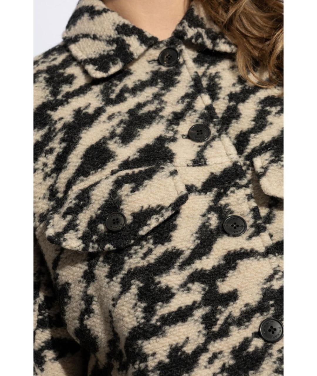ISABEL MARANT Бежевая полиэстеровая куртка, фото 5