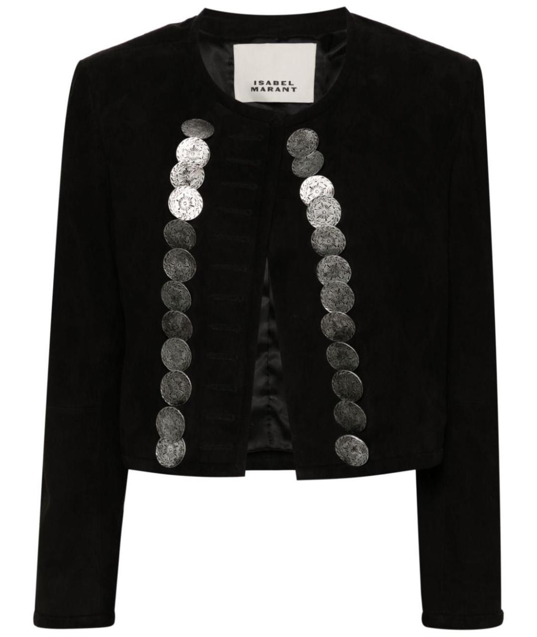 ISABEL MARANT Черная вискозная куртка, фото 1