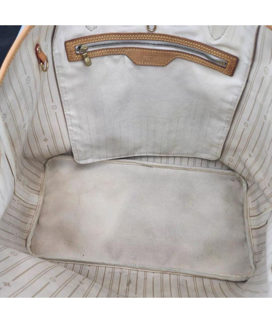 LOUIS VUITTON Бежевая сумка тоут, фото 6