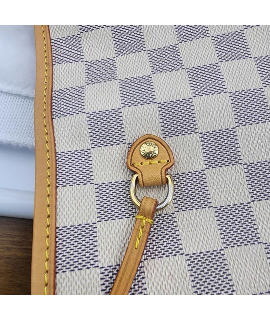 LOUIS VUITTON Бежевая сумка тоут, фото 8
