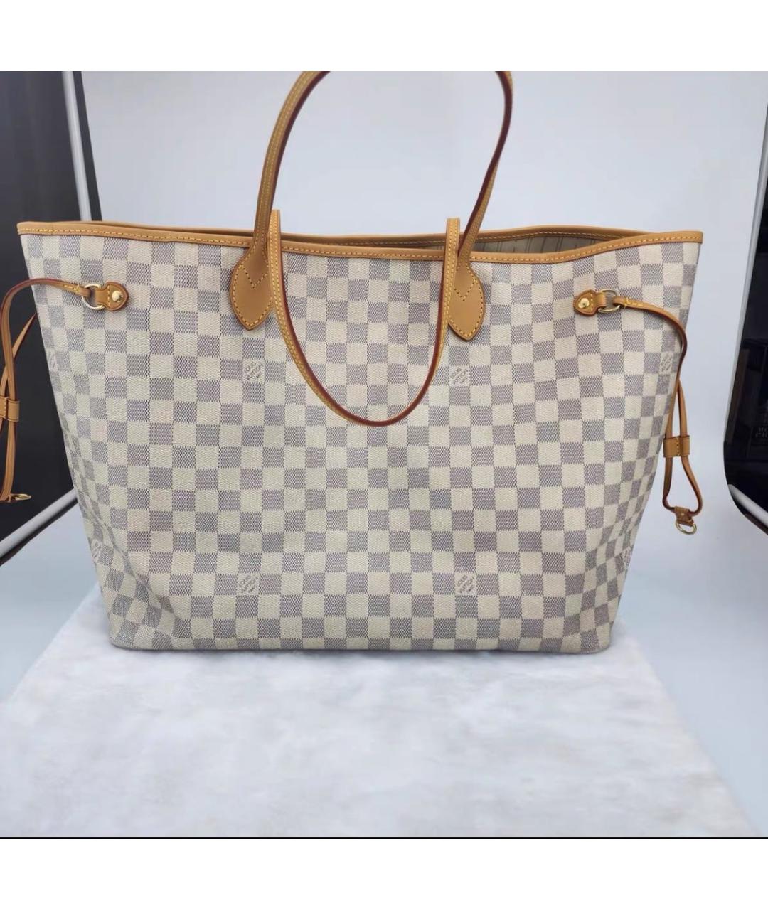 LOUIS VUITTON Бежевая сумка тоут, фото 3