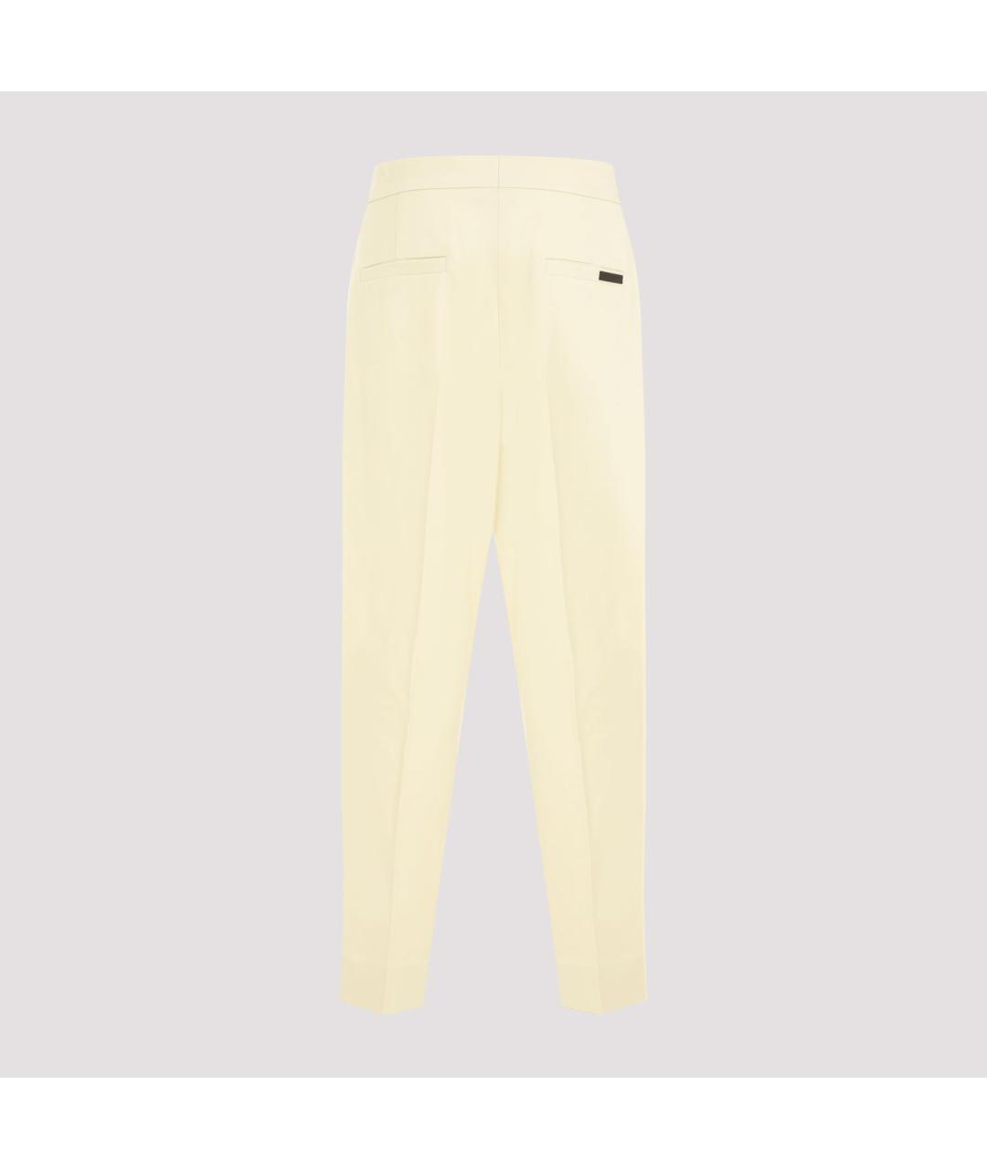 FEAR OF GOD Желтые шерстяные повседневные брюки, фото 2