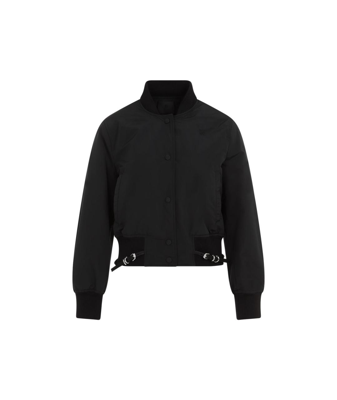 GIVENCHY Черная полиэстеровая куртка, фото 1