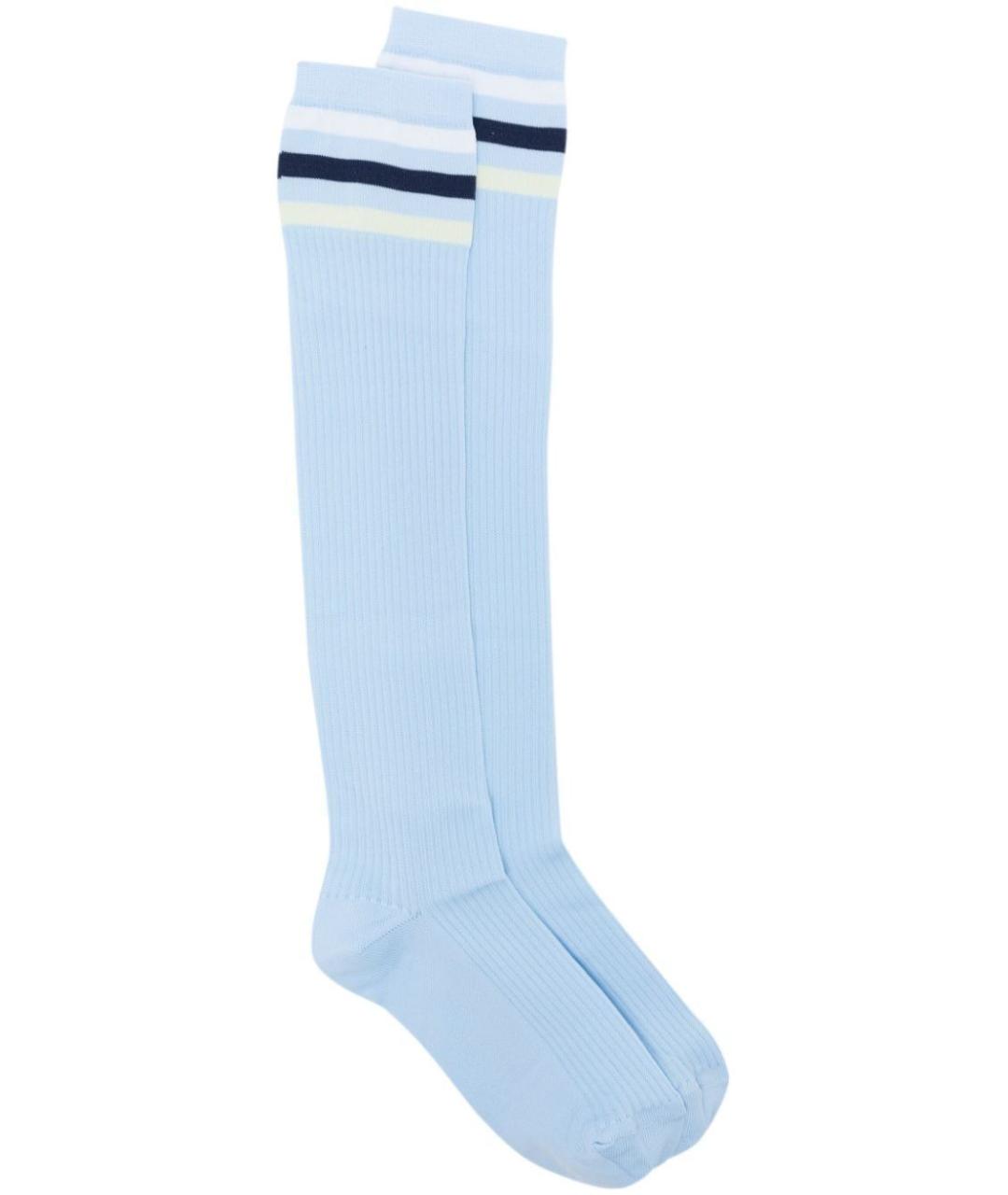 MARNI Голубые носки, чулки и колготы, фото 1