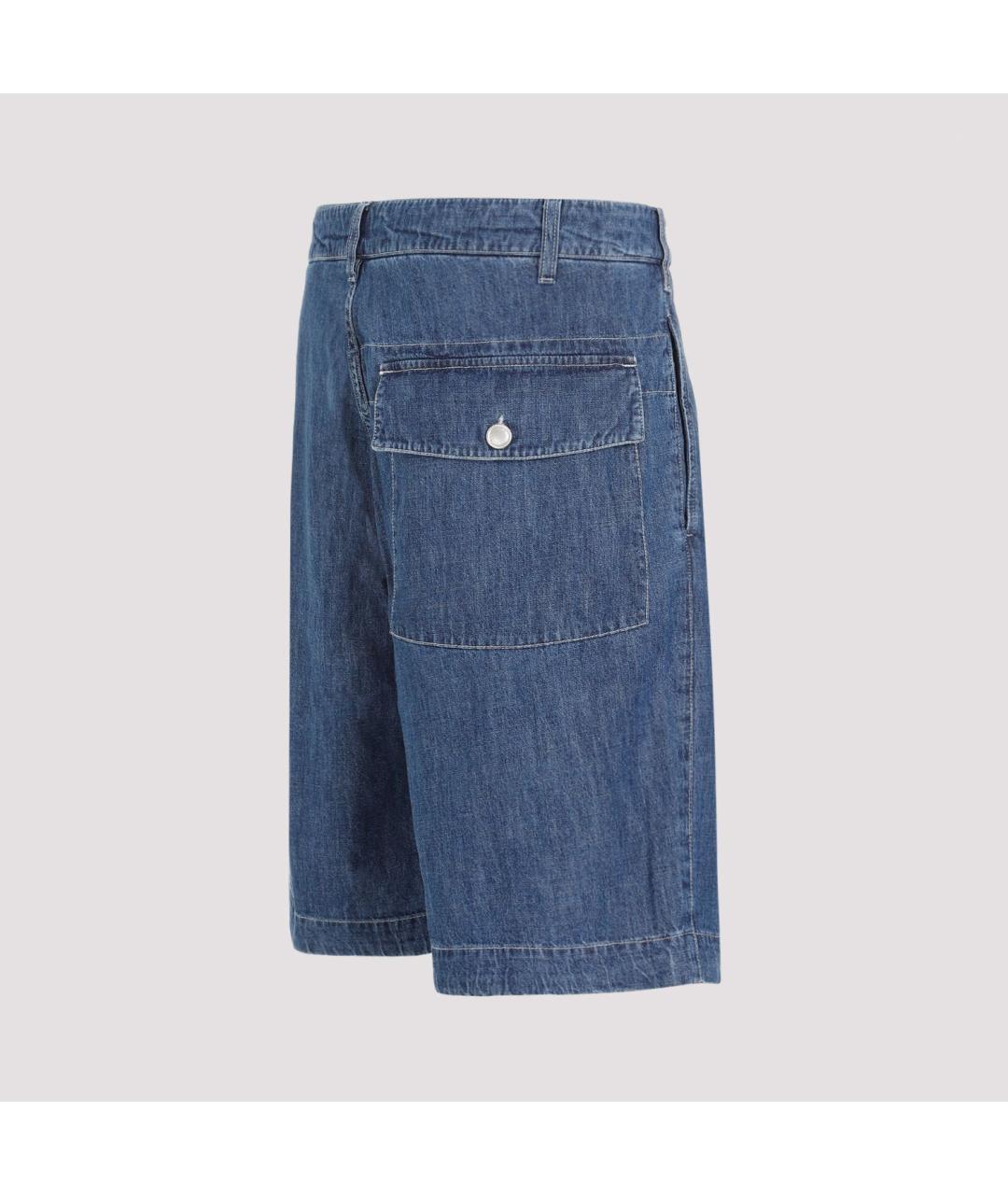 CP COMPANY Синие хлопковые шорты, фото 3