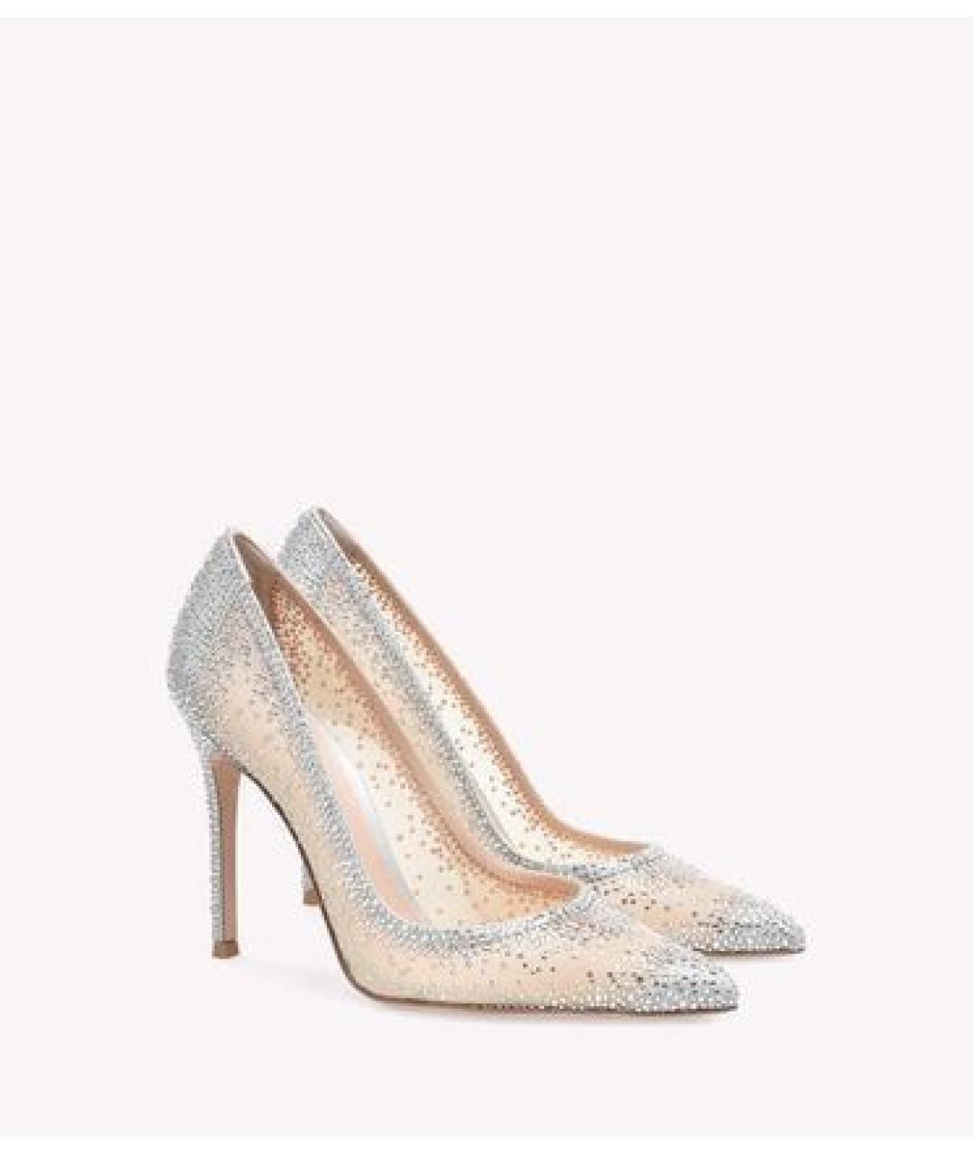 GIANVITO ROSSI Серебряные туфли, фото 2