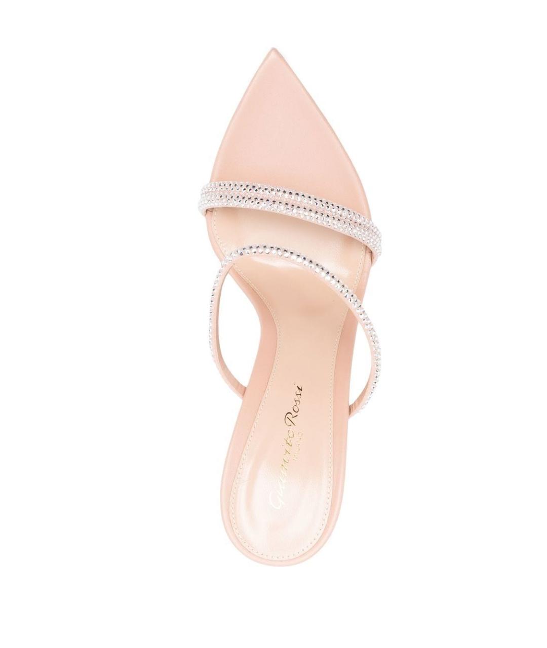 GIANVITO ROSSI Розовые сандалии, фото 4