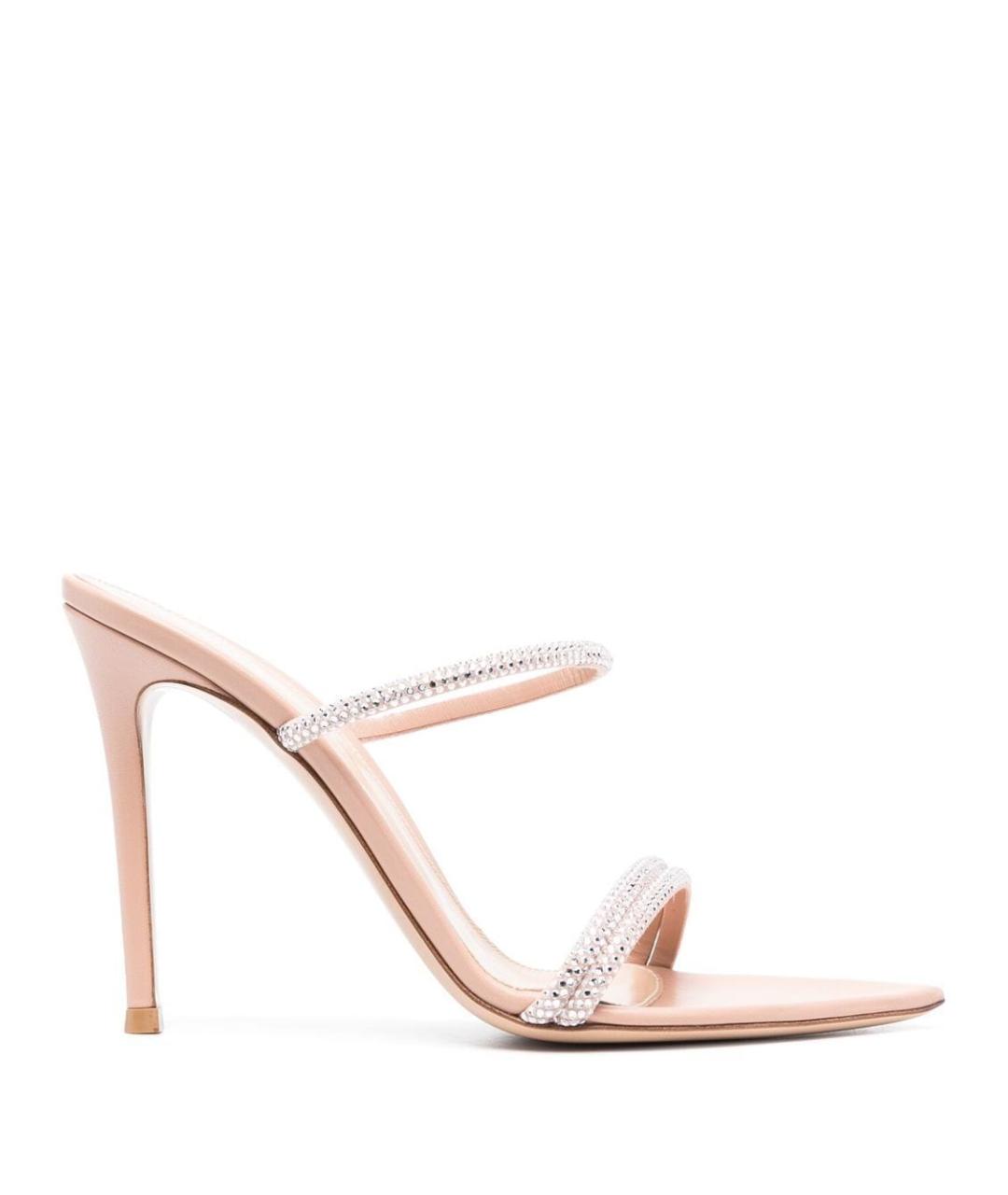 GIANVITO ROSSI Розовые сандалии, фото 1