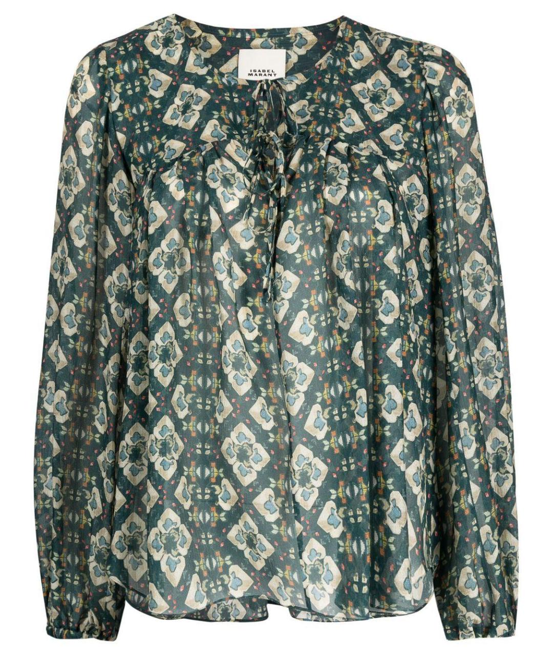 ISABEL MARANT Зеленая блузы, фото 1