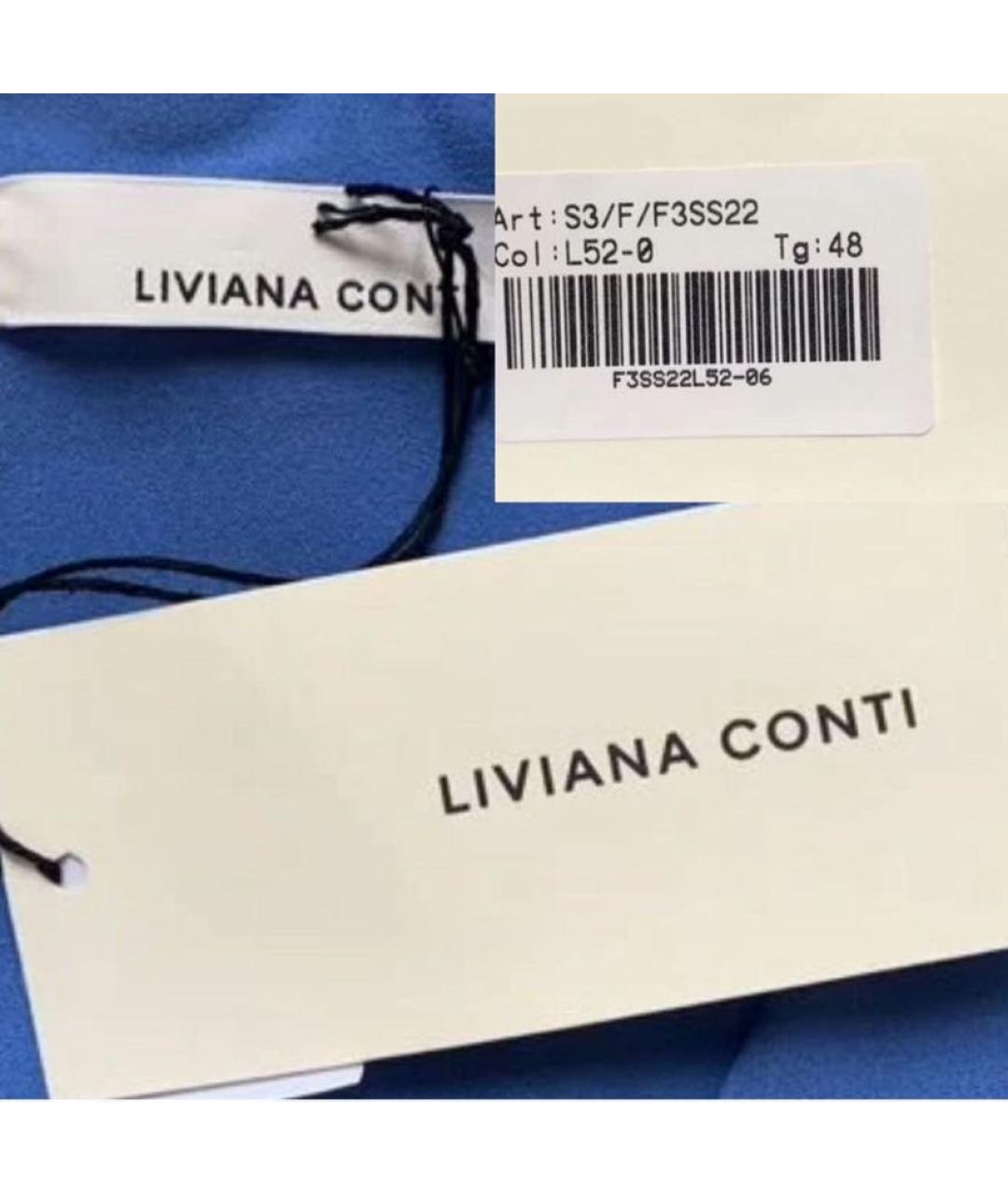 MAX MARA Голубое ацетатное вечернее платье, фото 3