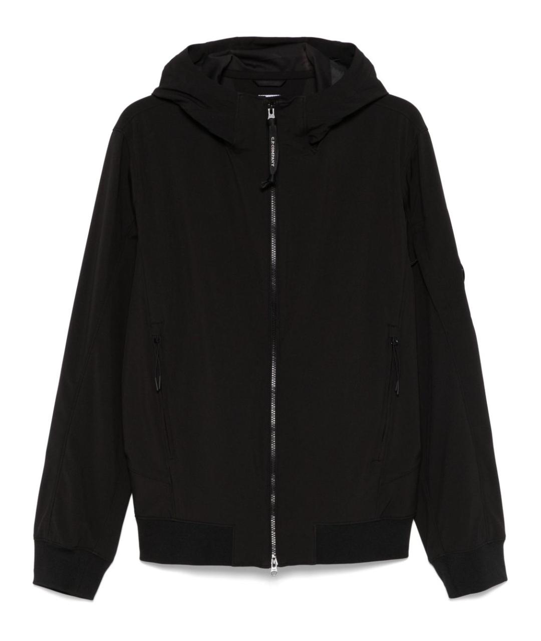 CP COMPANY Черная полиэстеровая куртка, фото 1