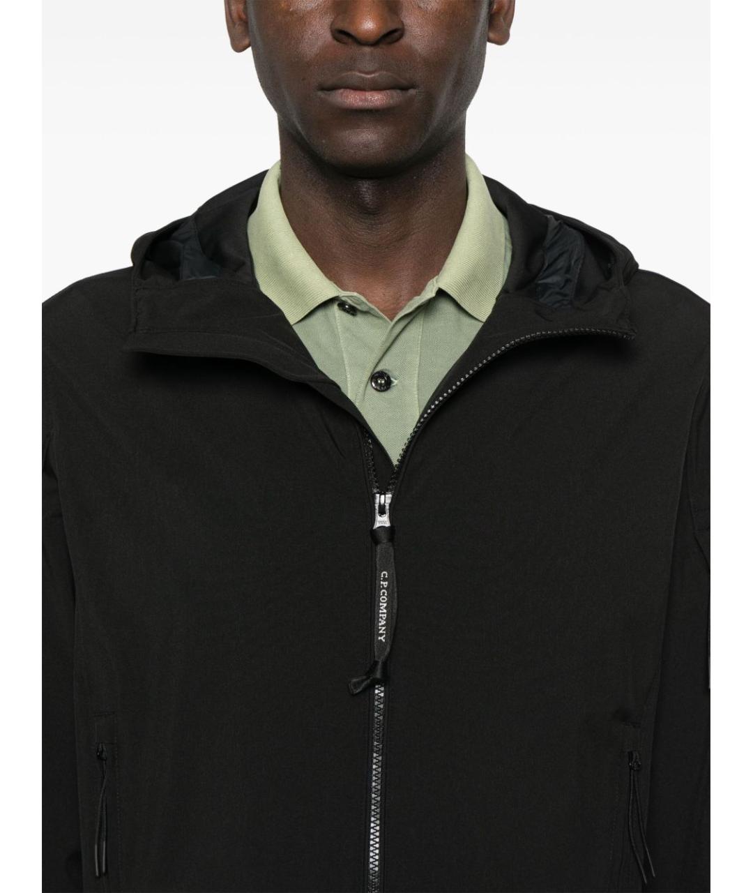 CP COMPANY Черная полиэстеровая куртка, фото 5