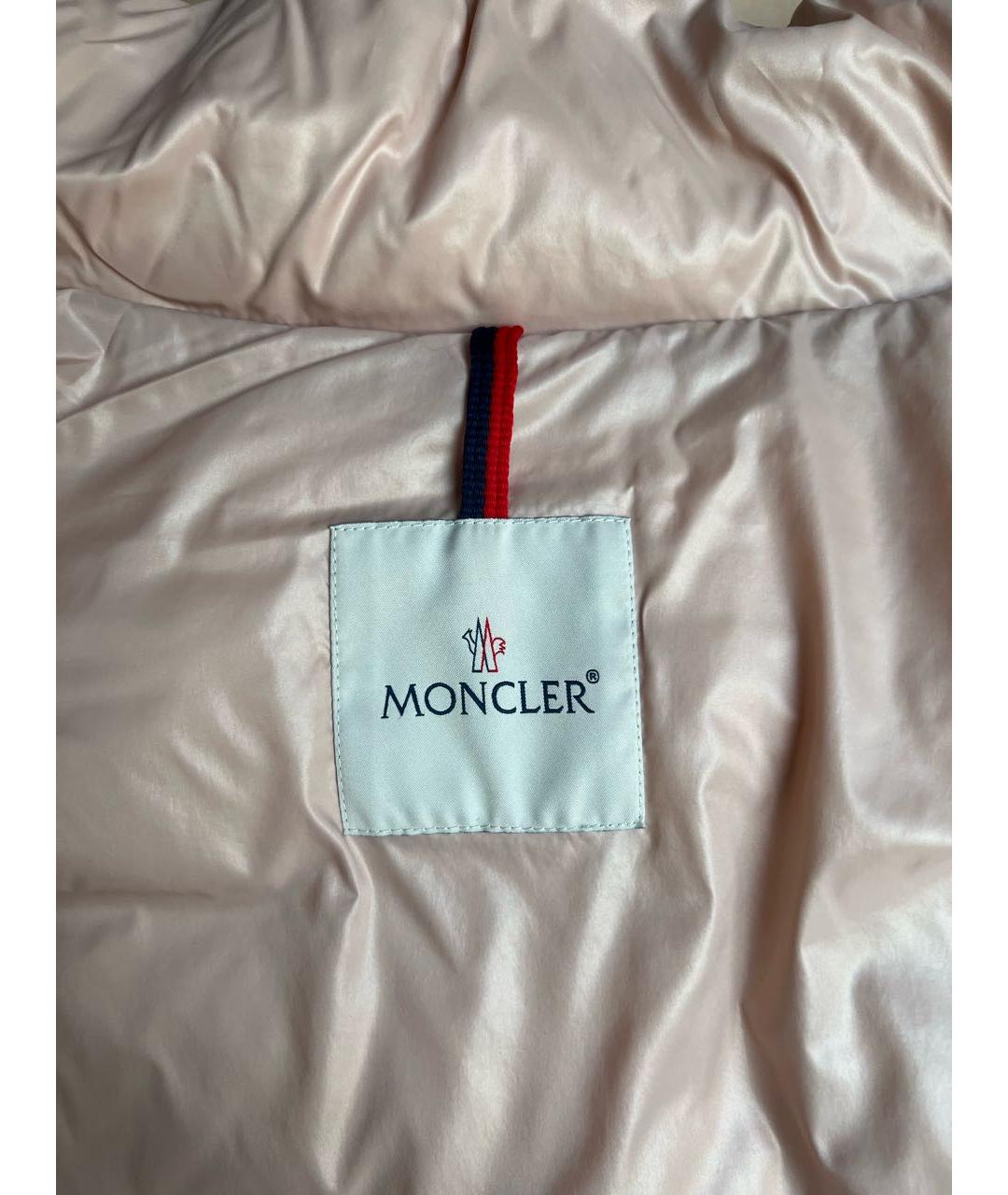 MONCLER Розовая куртка, фото 6