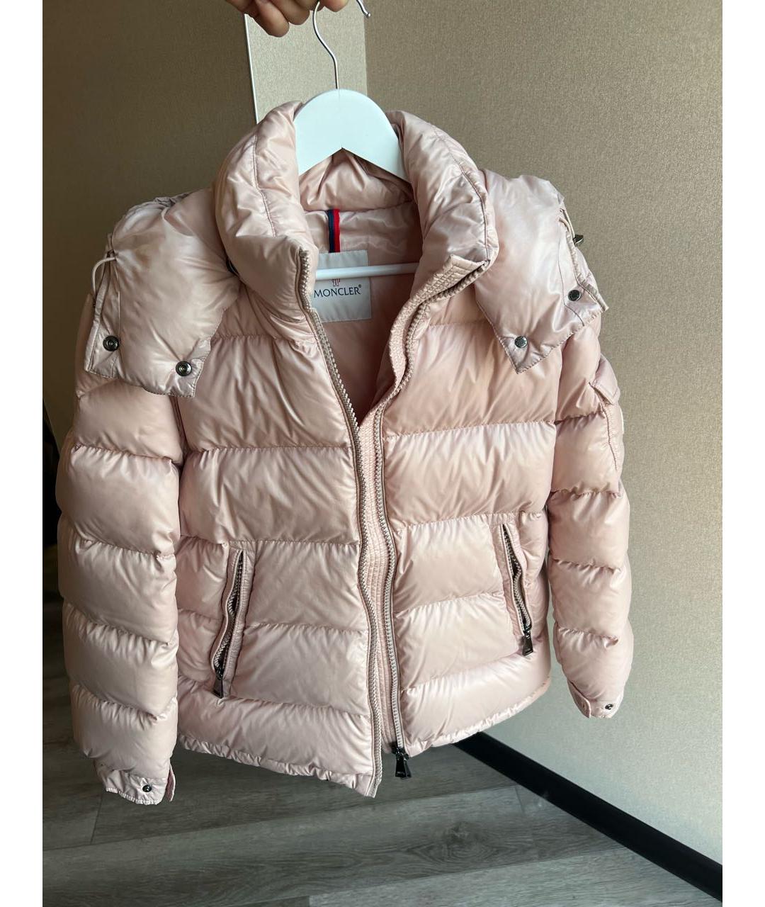 MONCLER Розовая куртка, фото 2