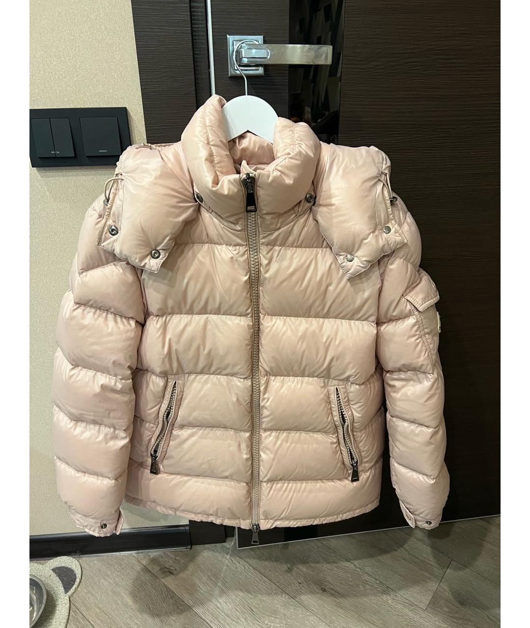 MONCLER Розовая куртка, фото 8