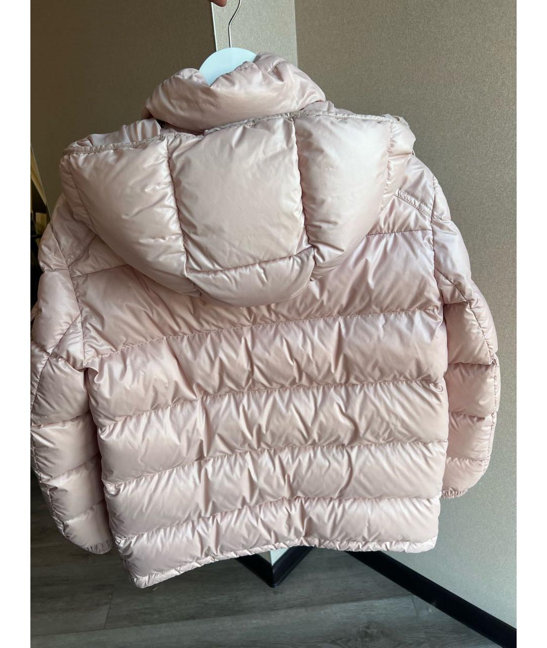 MONCLER Розовая куртка, фото 3