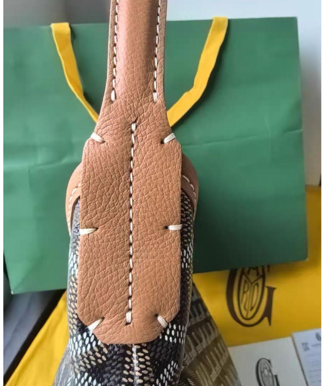GOYARD Коричневая сумка тоут, фото 6