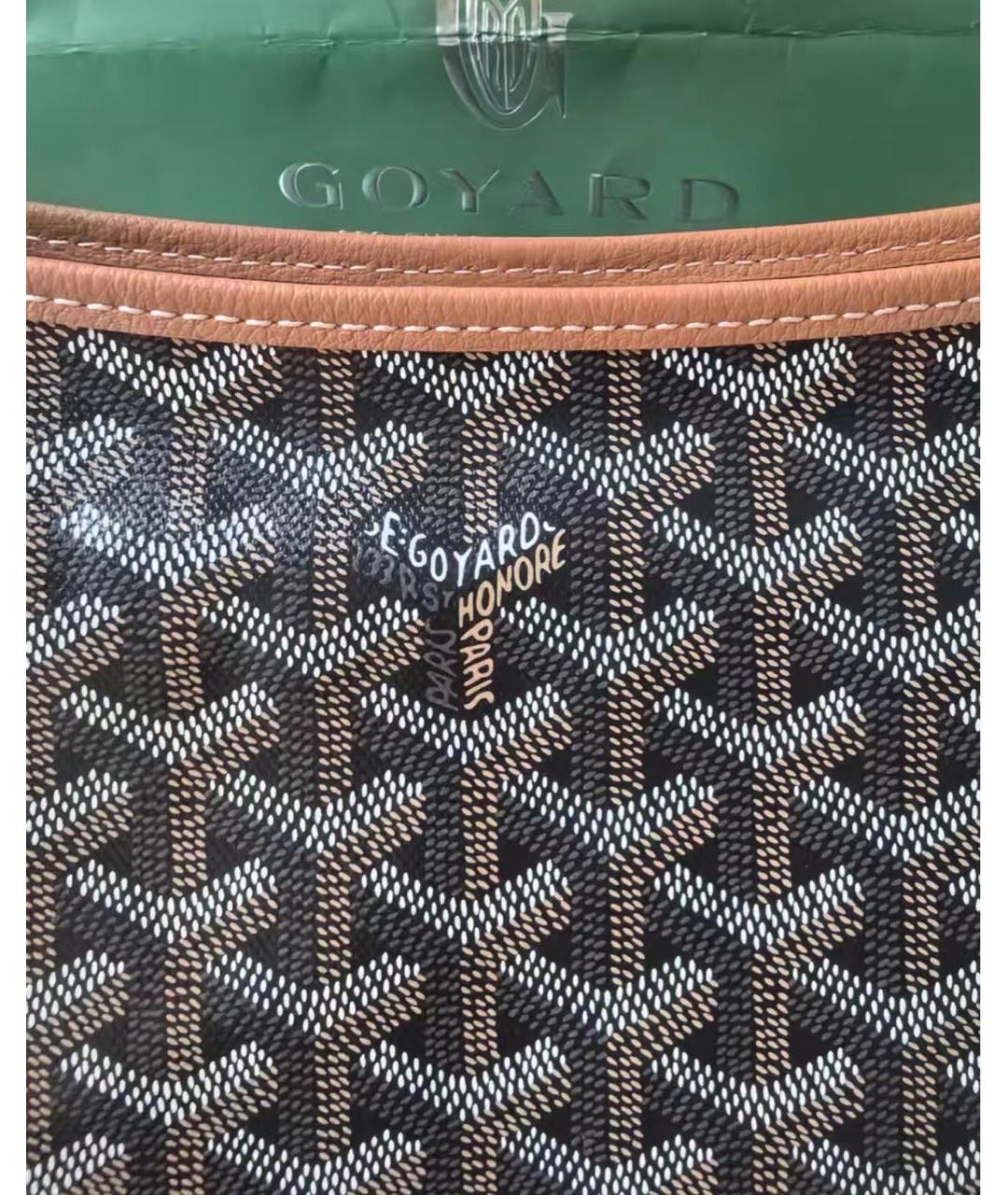 GOYARD Коричневая сумка тоут, фото 4