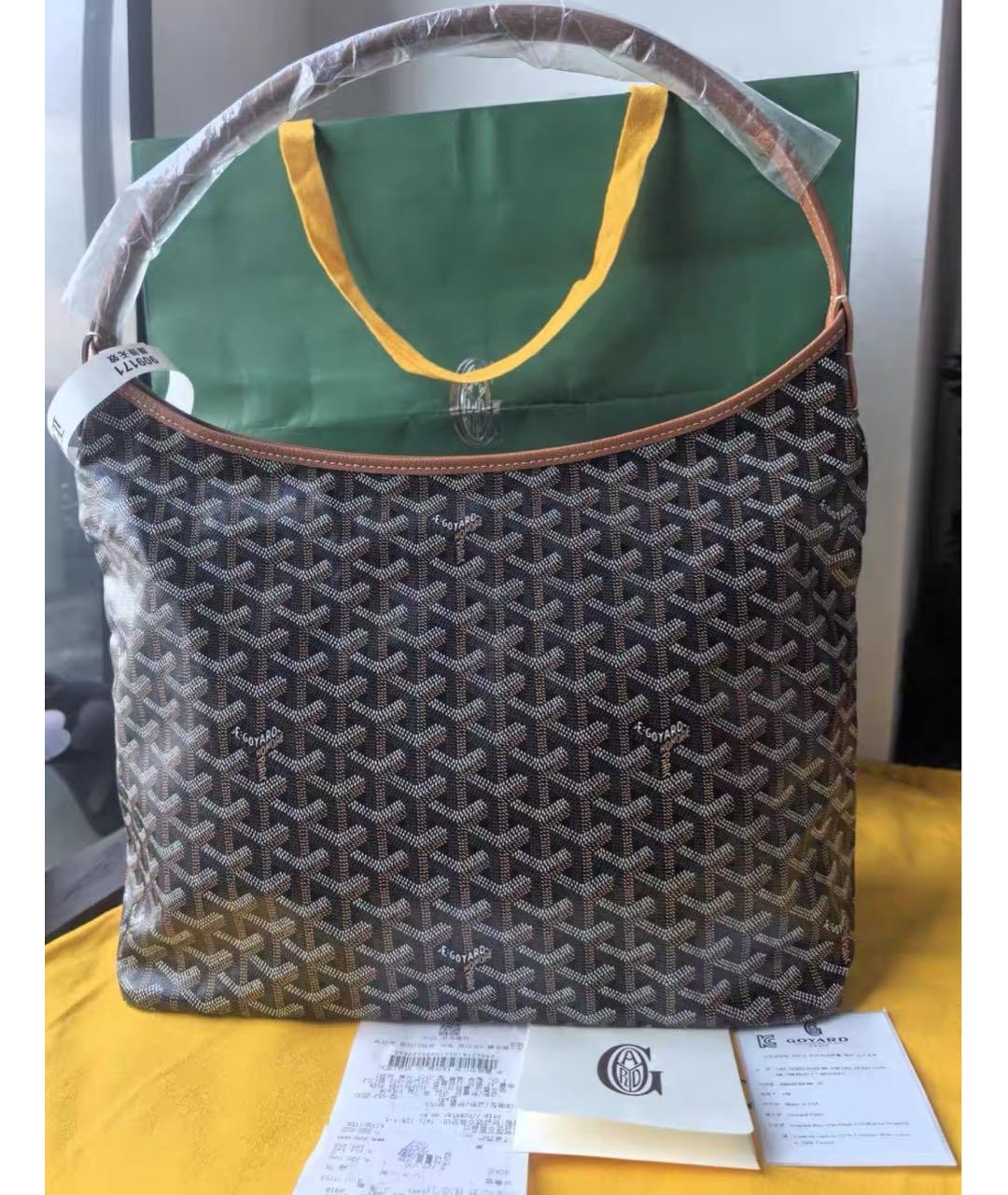 GOYARD Коричневая сумка тоут, фото 7