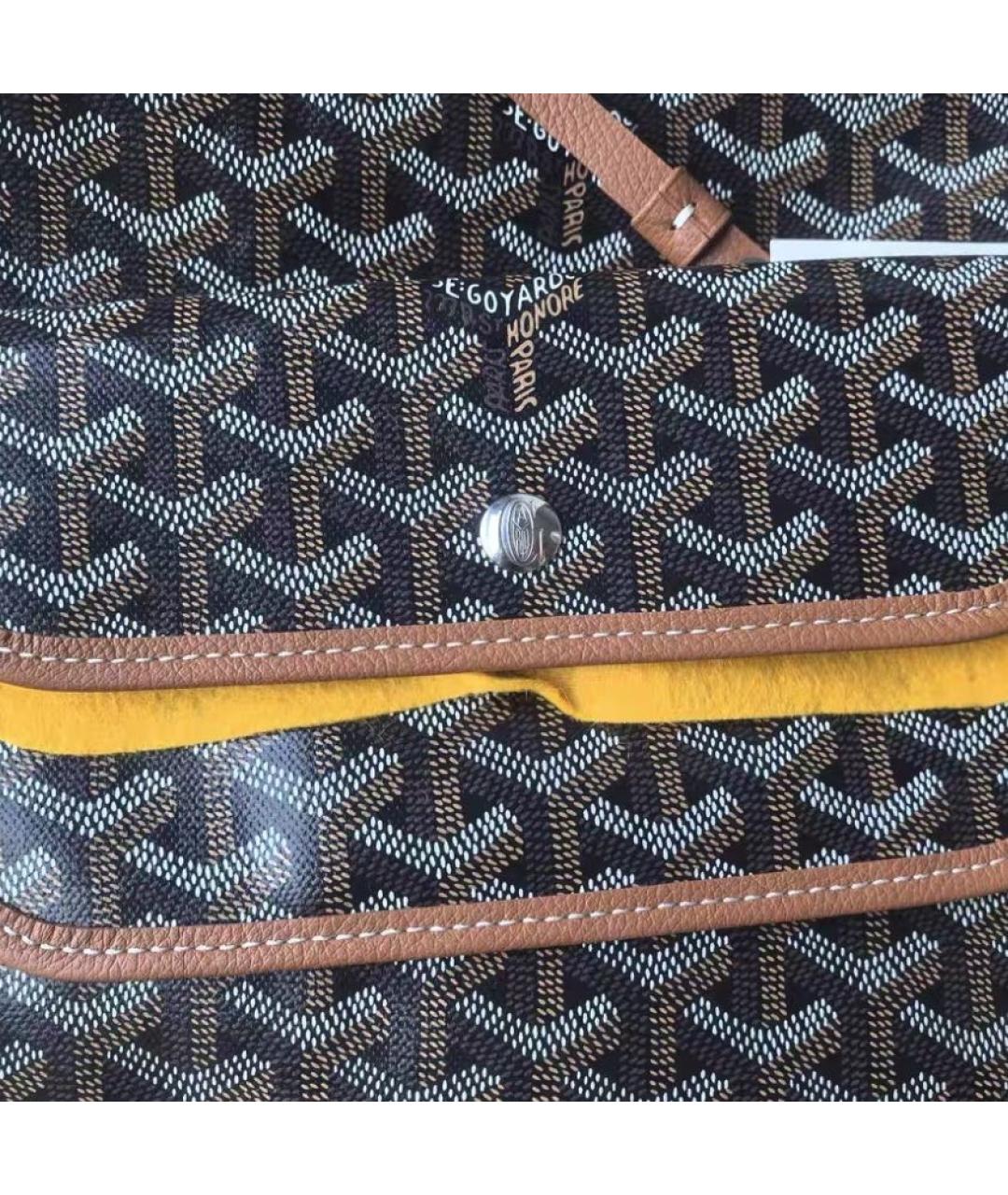 GOYARD Коричневая сумка тоут, фото 3