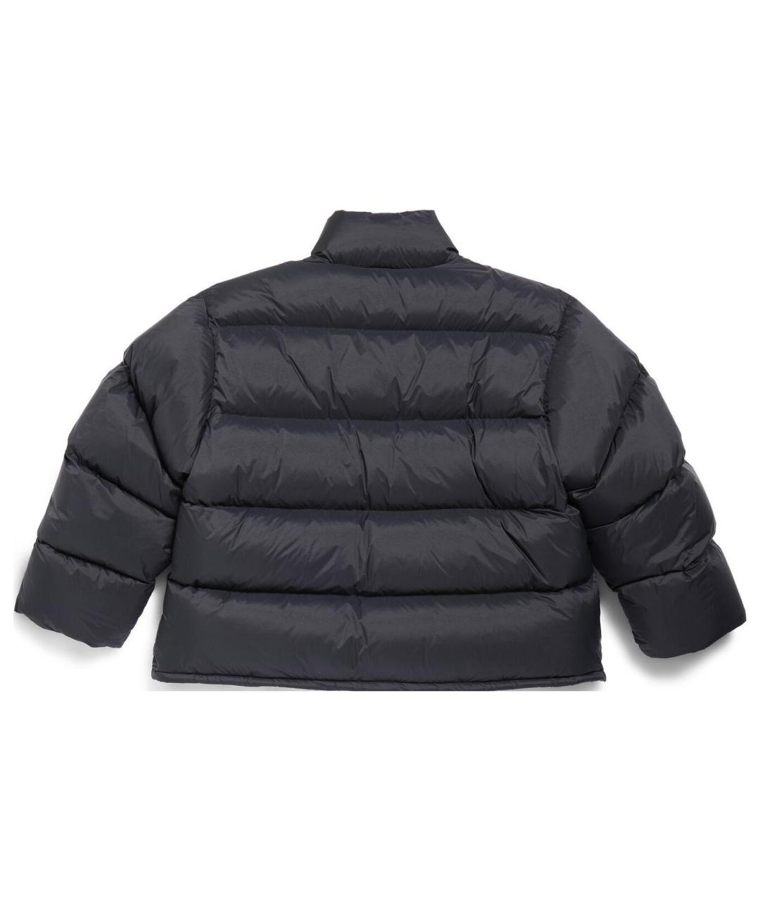 BALENCIAGA Черный пуховик, фото 2