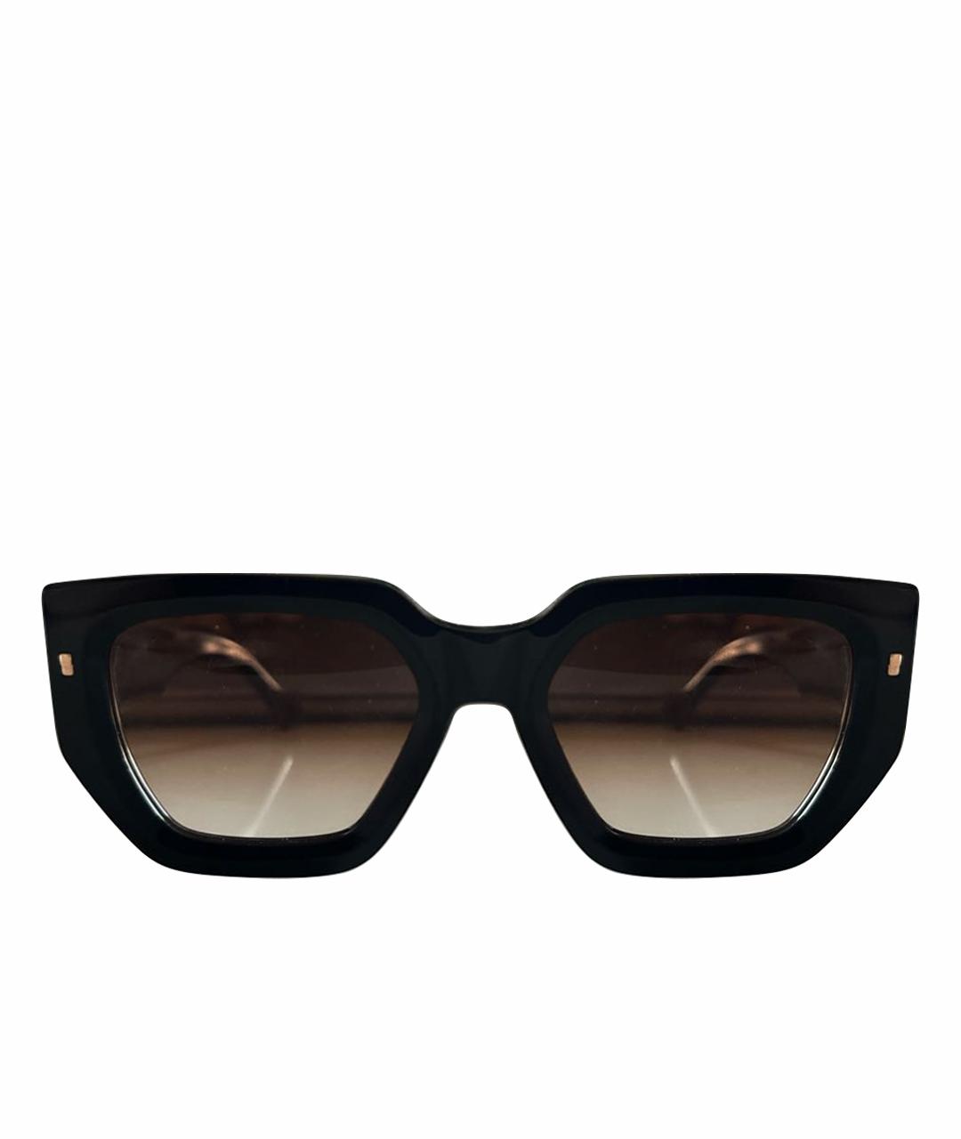 DSQUARED2 Черные пластиковые солнцезащитные очки, фото 1