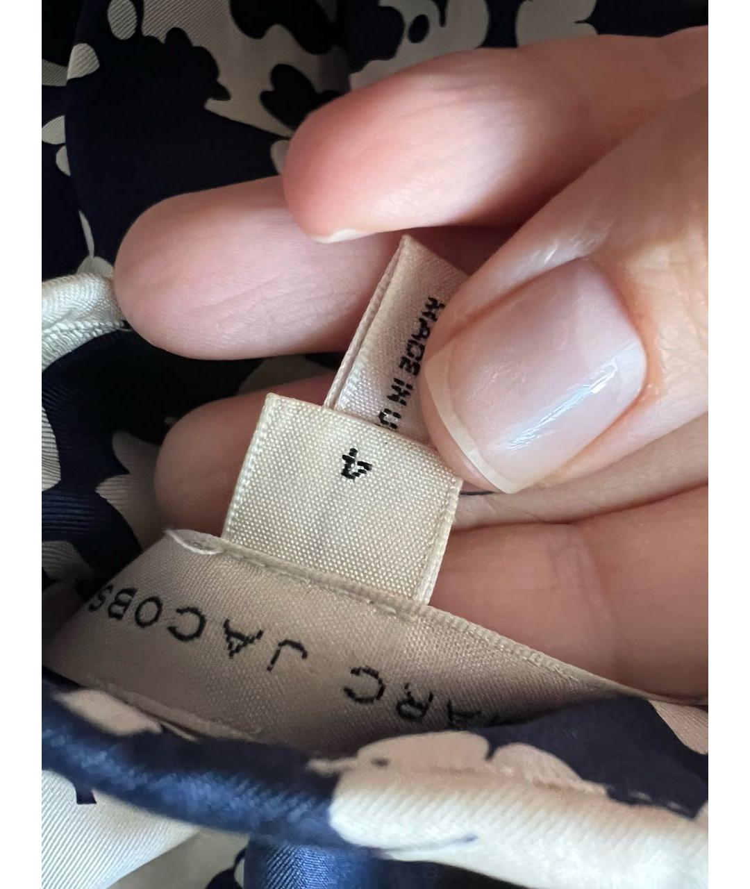 MARC JACOBS Мульти шелковое повседневное платье, фото 4