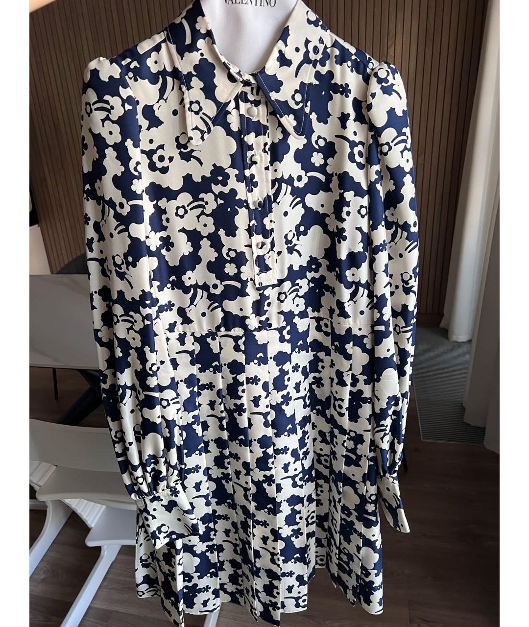 MARC JACOBS Мульти шелковое повседневное платье, фото 7