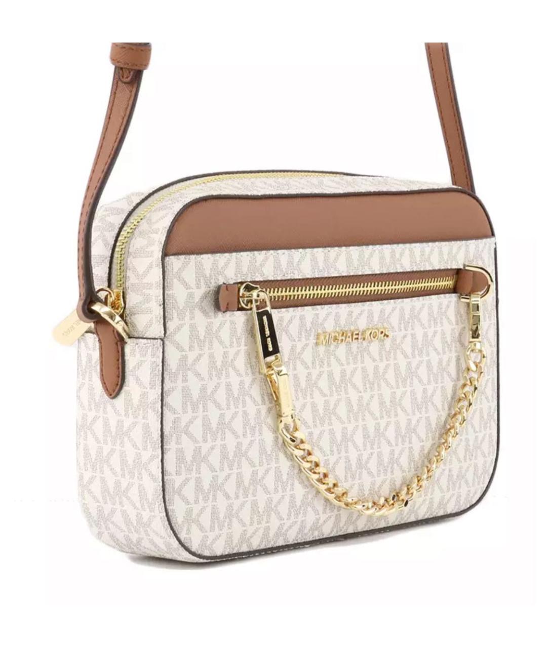 MICHAEL KORS Бежевая сумка через плечо, фото 2