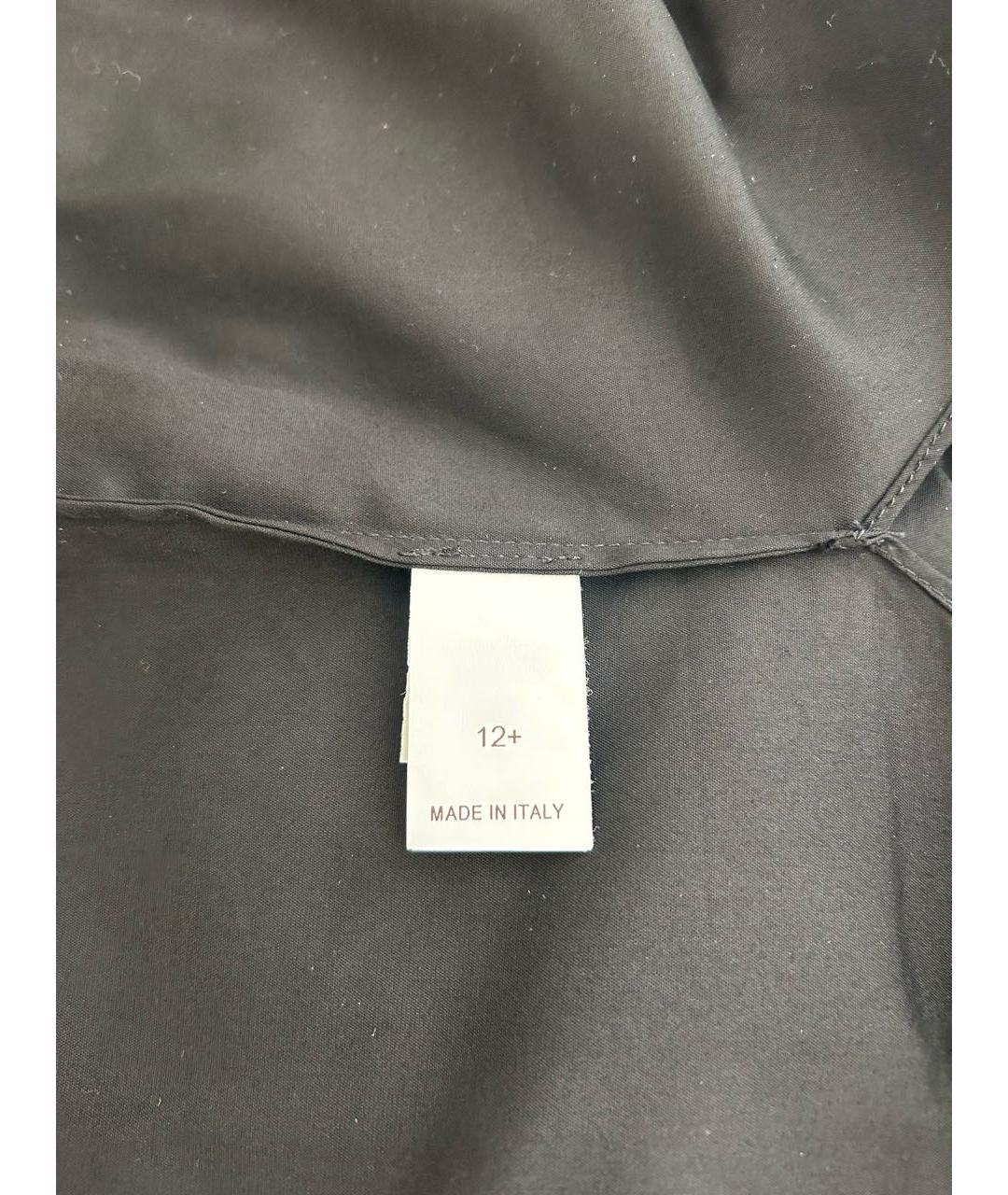 BRUNELLO CUCINELLI Черная хлопковая рубашка, фото 6