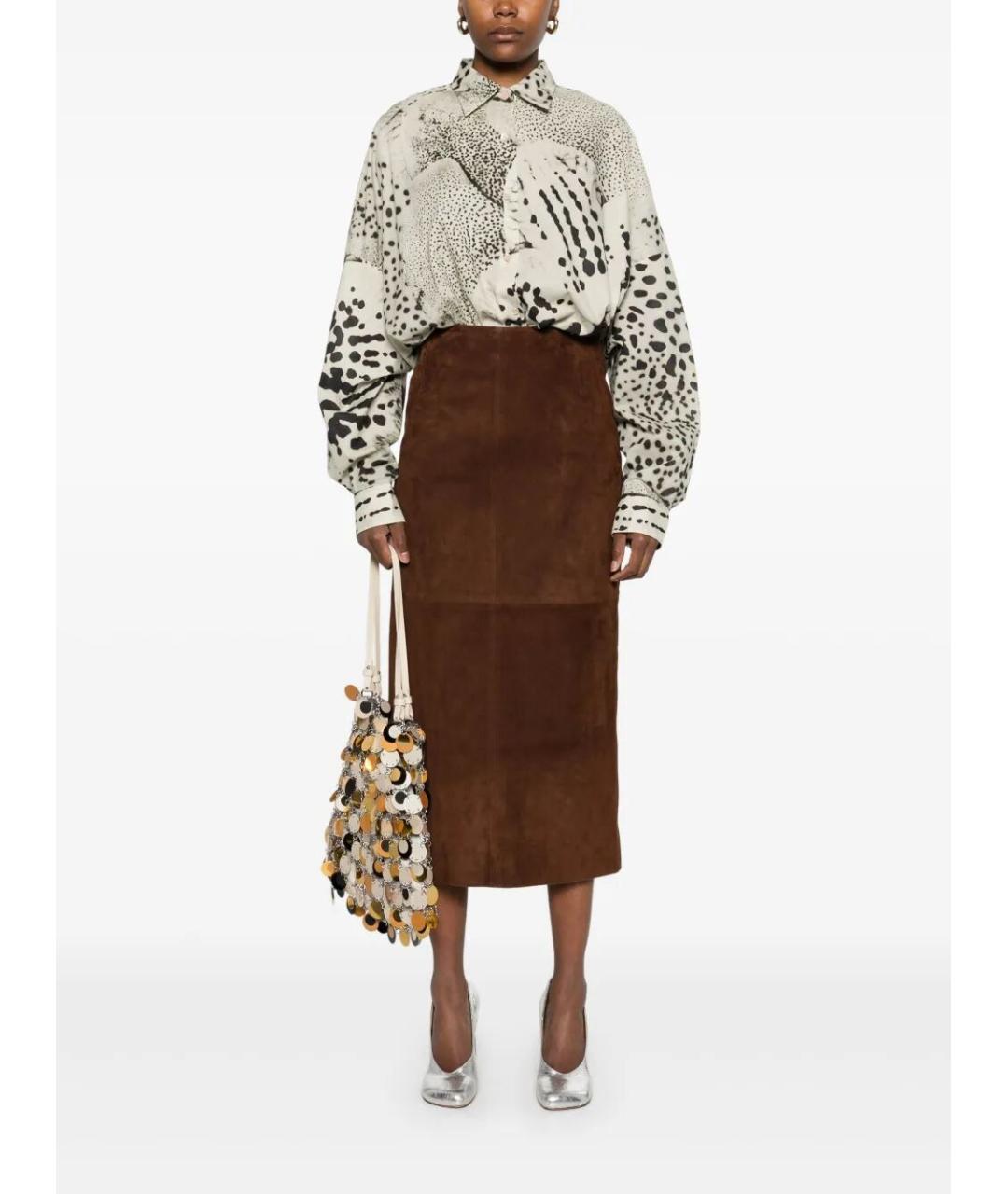 DRIES VAN NOTEN Мульти хлопковая рубашка, фото 2