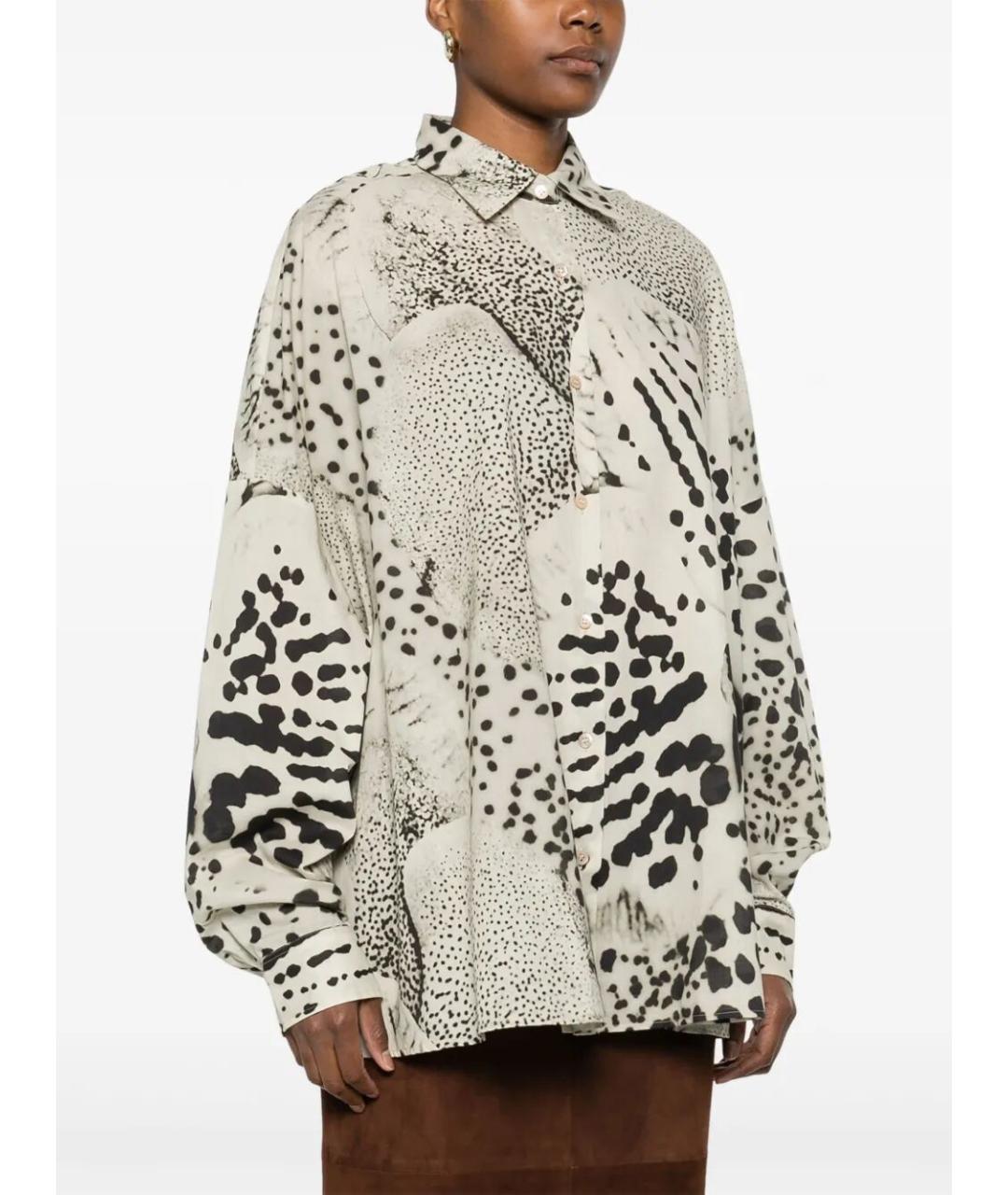 DRIES VAN NOTEN Мульти хлопковая рубашка, фото 3