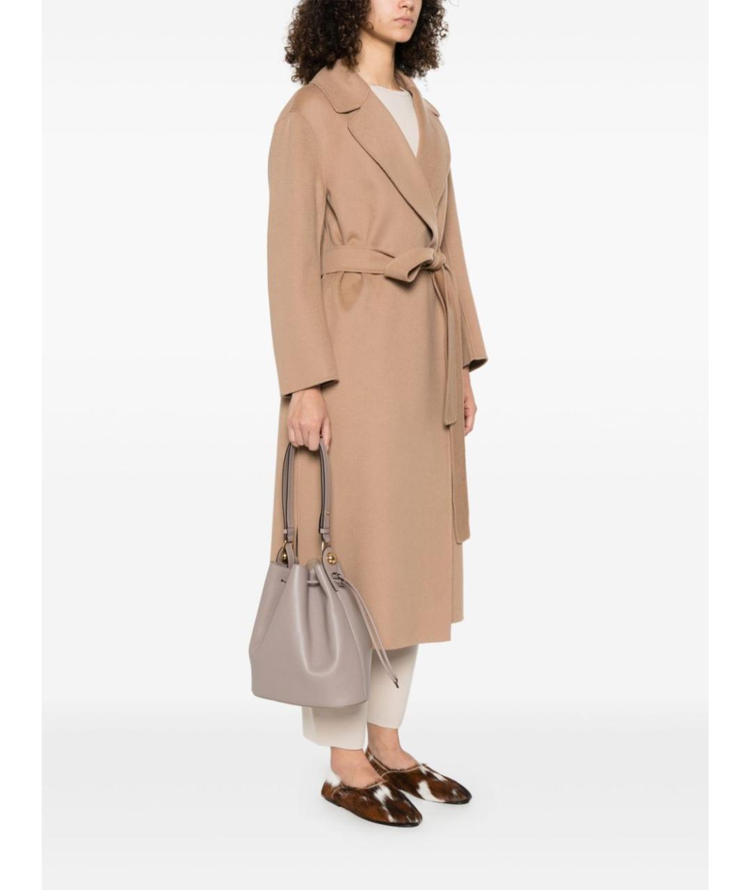 FURLA Серая кожаная сумка тоут, фото 5