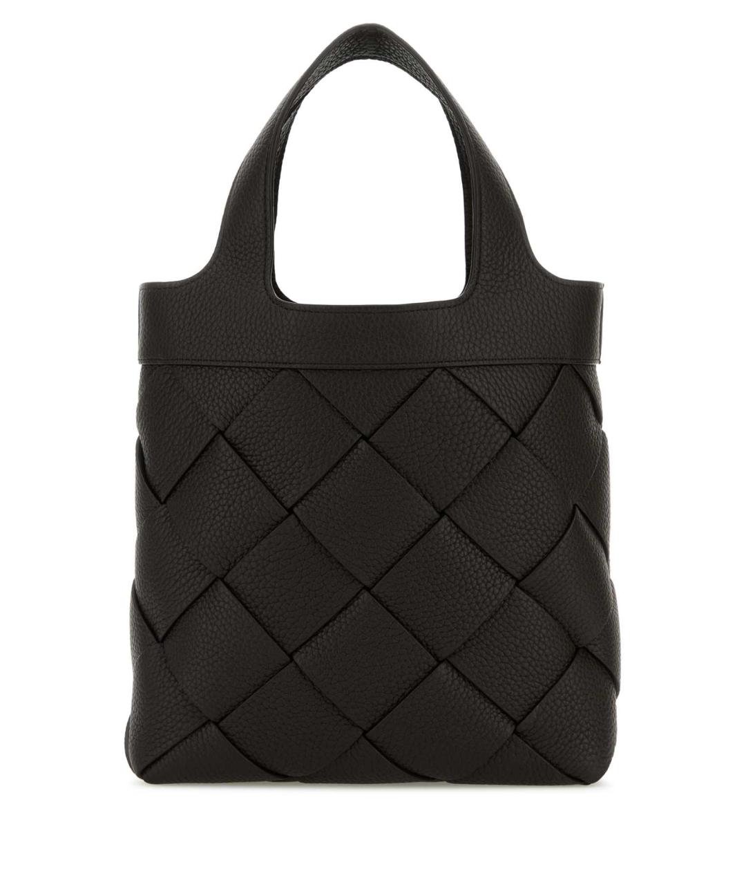 BOTTEGA VENETA Коричневая кожаная сумка тоут, фото 3
