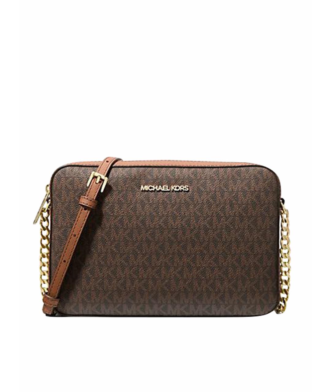 MICHAEL KORS Коричневая сумка через плечо, фото 1