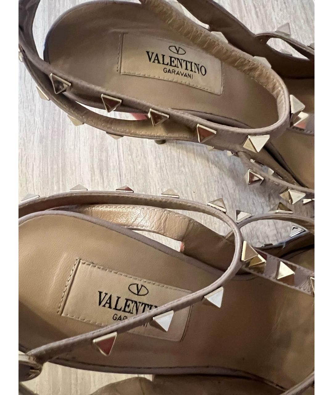VALENTINO Коралловые туфли из лакированной кожи, фото 3
