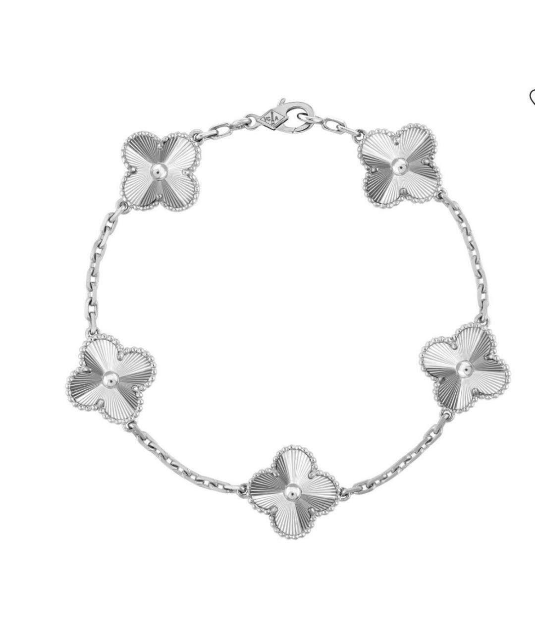 VAN CLEEF & ARPELS Серебрянный браслет из белого золота, фото 1