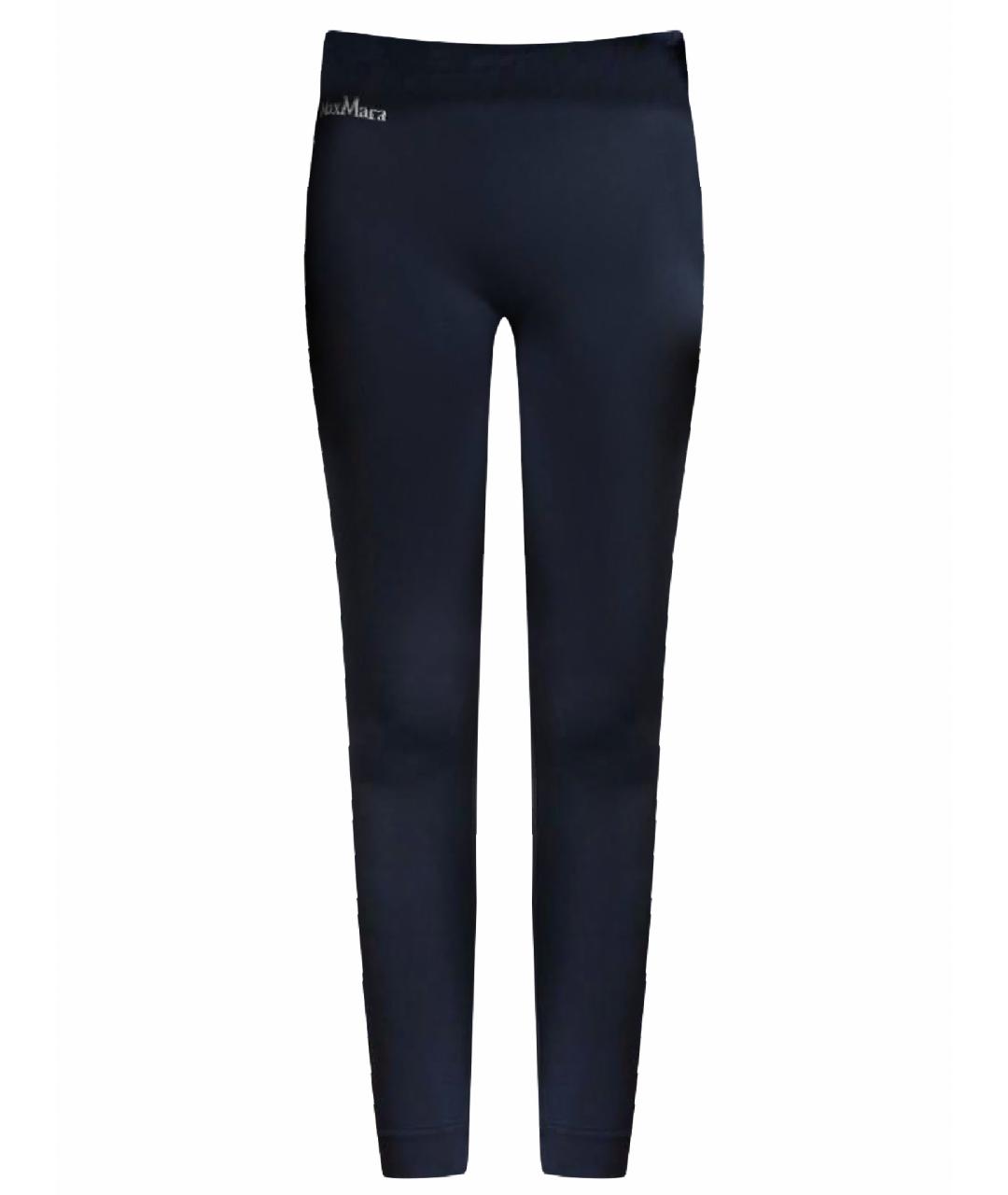 MAX MARA Темно-синие спортивные брюки и шорты, фото 1
