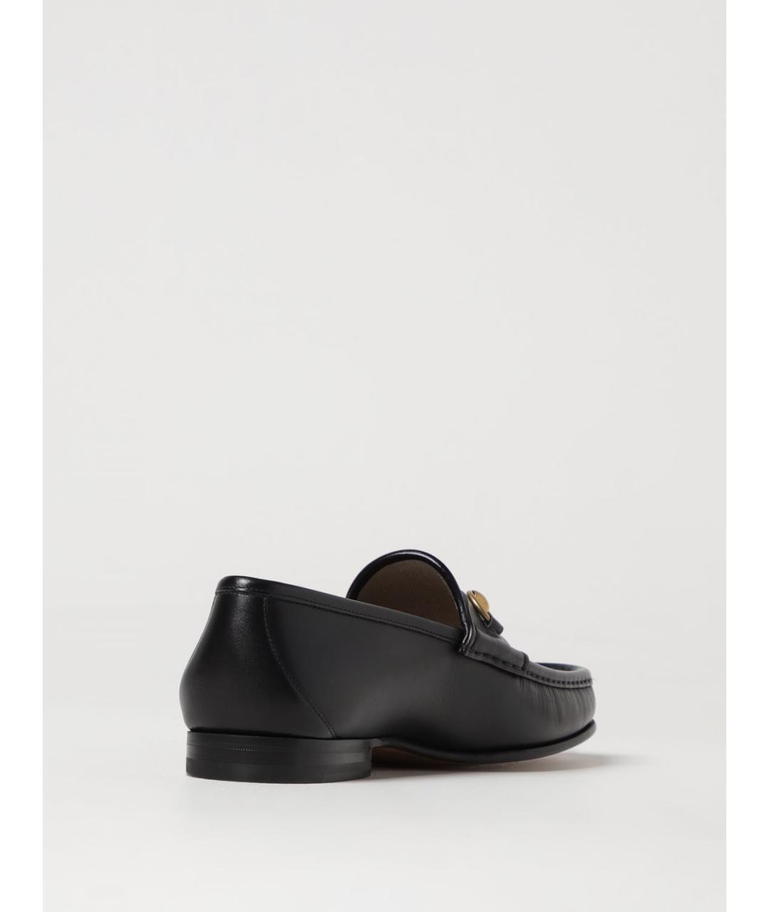 GUCCI Черные лоферы, фото 3