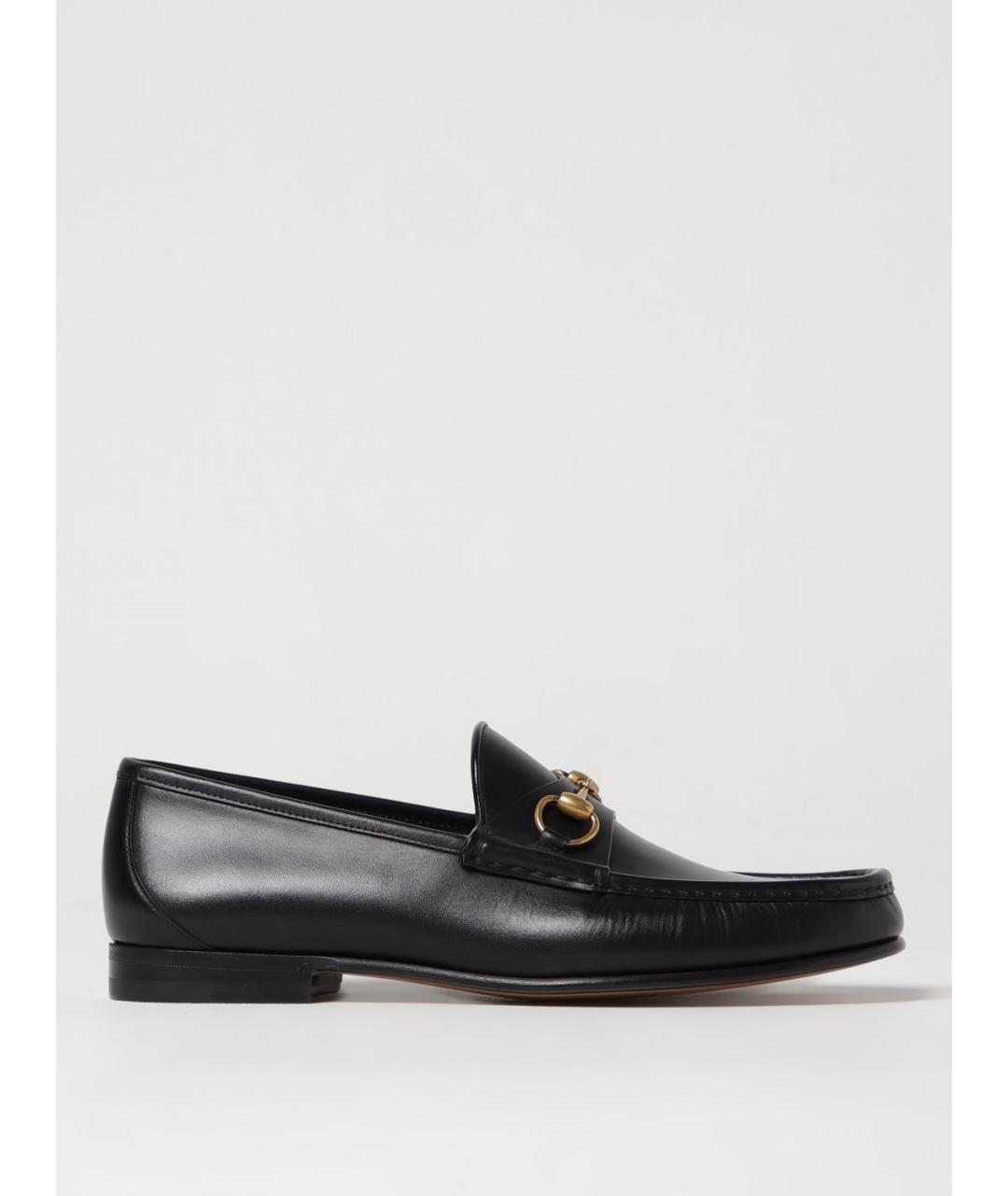 GUCCI Черные лоферы, фото 5