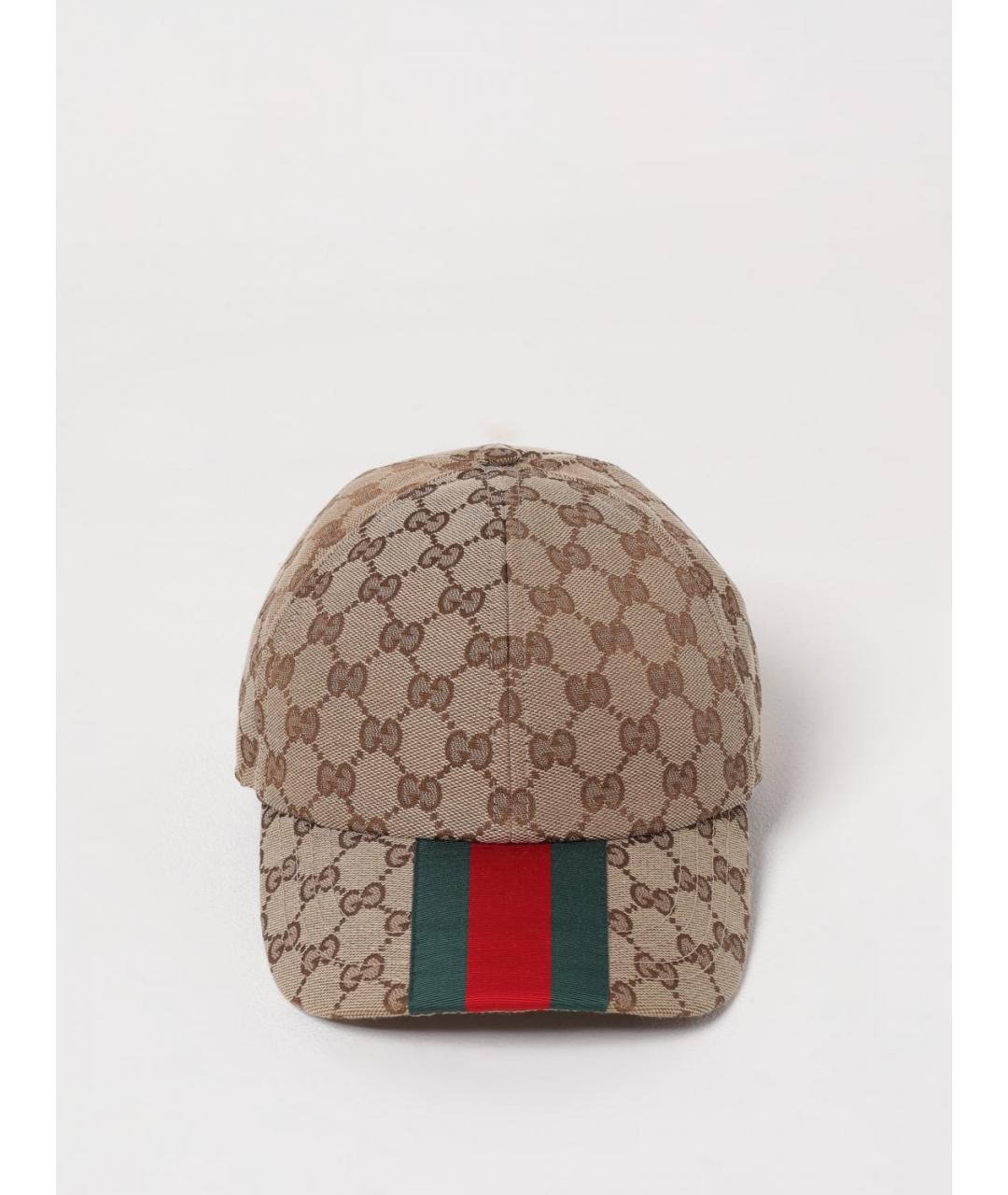 GUCCI Коричневая кепка/бейсболка, фото 2