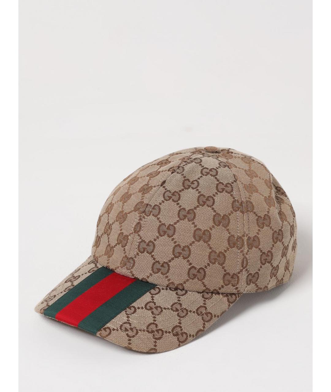 GUCCI Коричневая кепка/бейсболка, фото 4