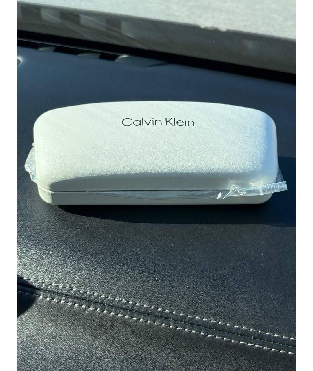 CALVIN KLEIN Металлические солнцезащитные очки, фото 3