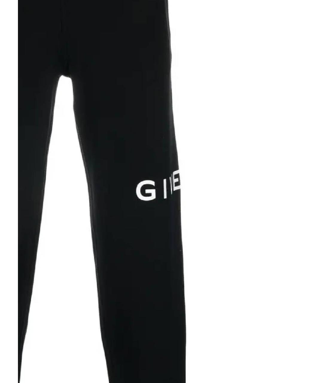 GIVENCHY Черные хлопковые повседневные брюки, фото 2