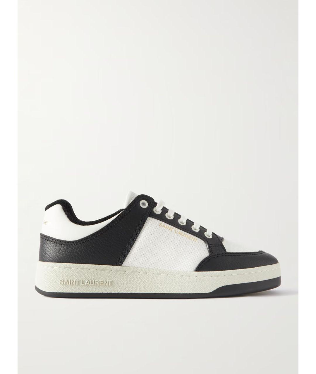 SAINT LAURENT Кожаные кроссовки, фото 4