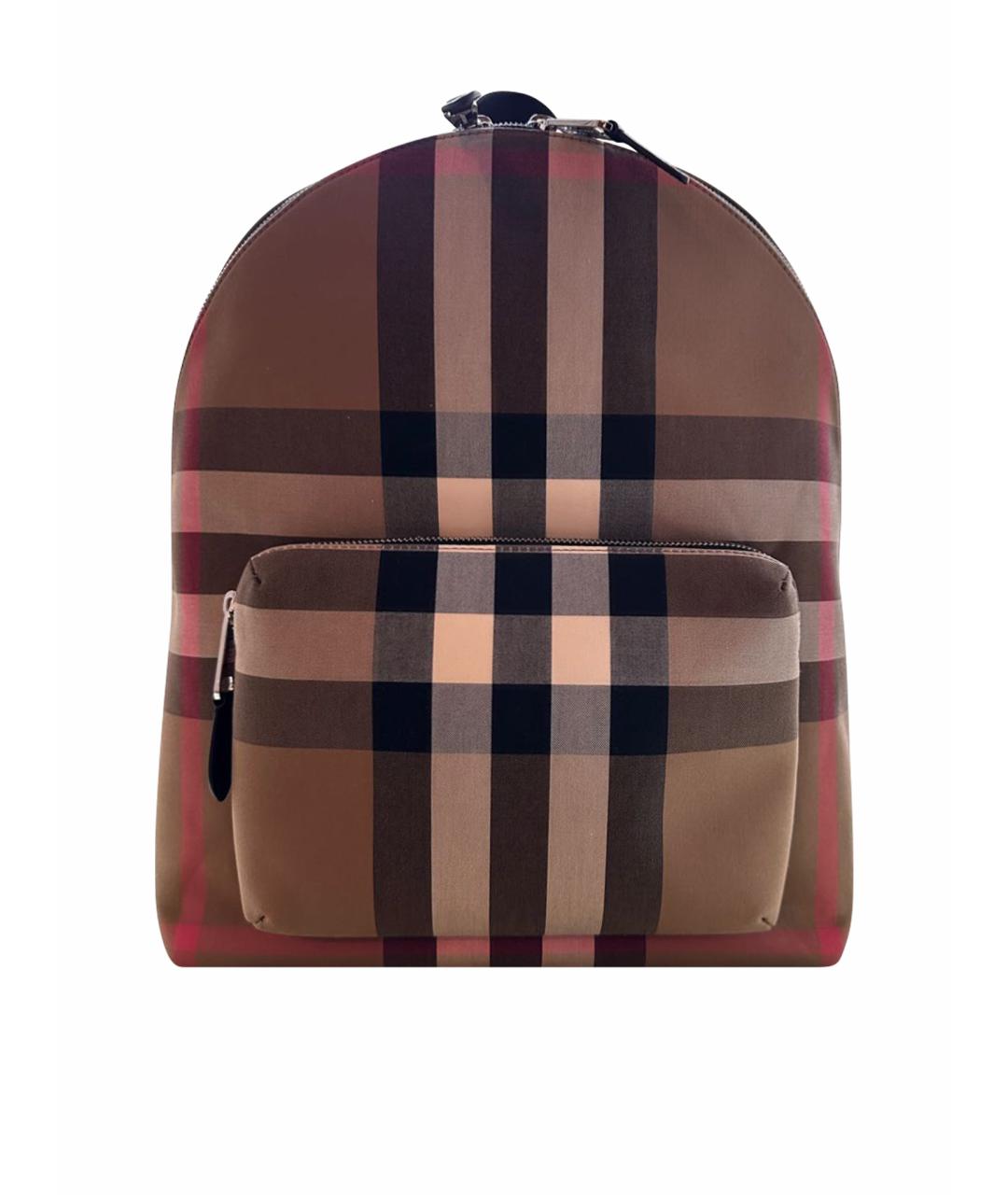 BURBERRY Бежевый тканевый рюкзак, фото 1