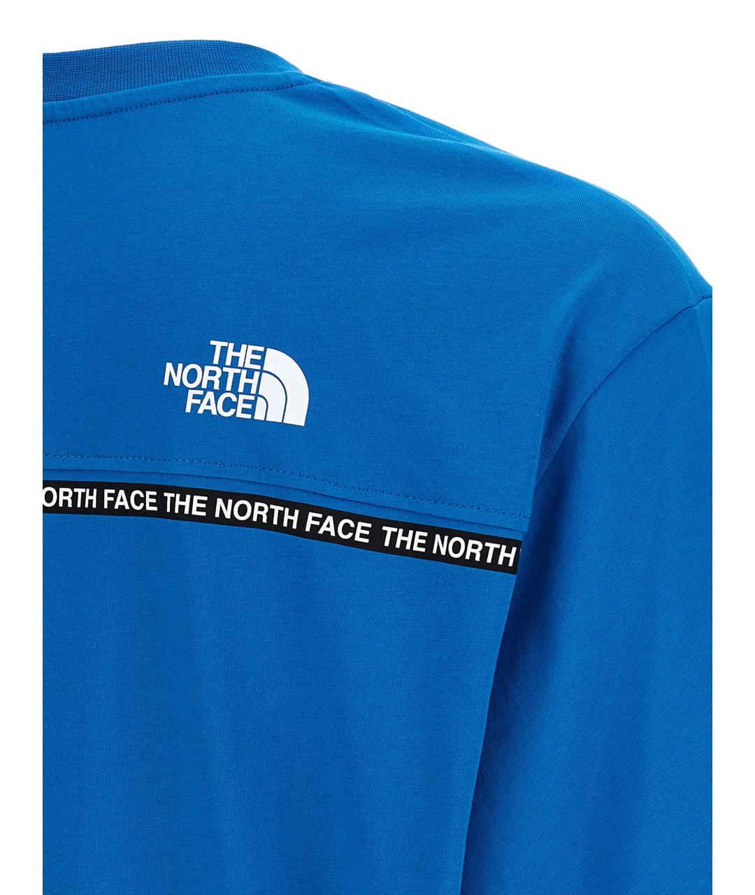 THE NORTH FACE Синяя хлопковая футболка, фото 4